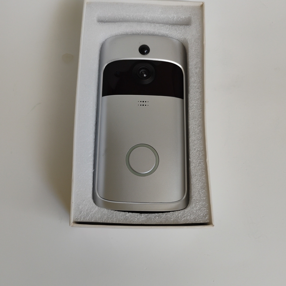 Silver Video Doorbell